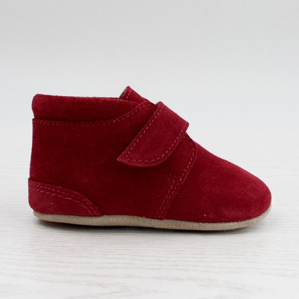 Pololo Für die ersten Schritte – “Porto” der Barfuß Kleinkindschuh rot als Kletter Begrenzt auf 3 Tage