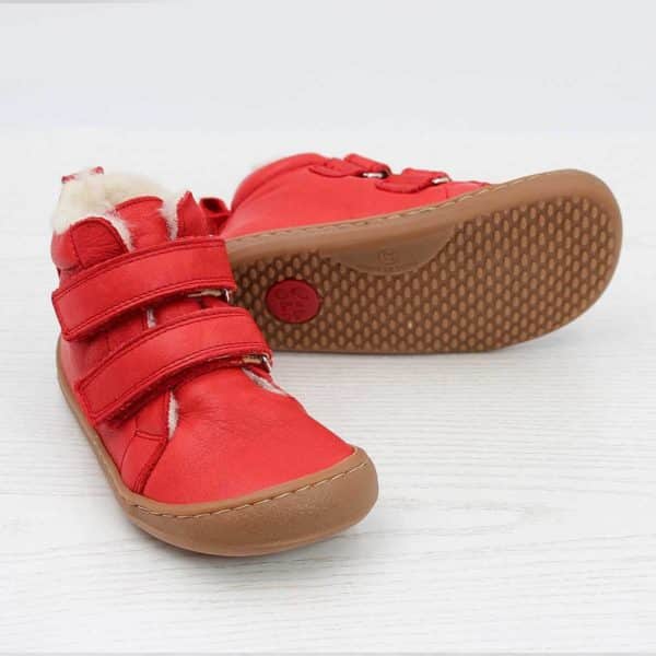 Pololo Barfuß Winterstiefel Rot Black Friday Preise