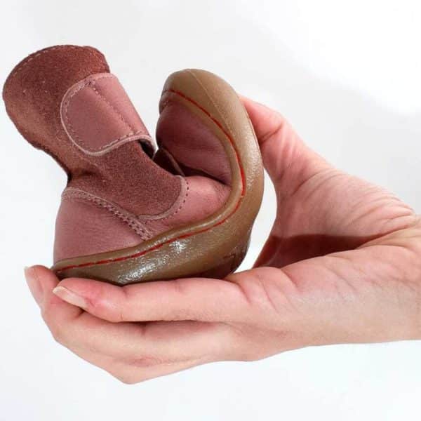 Pololo Barfußschuh Chelsea Leder Lila 50% Rabatt für begrenzte Zeit