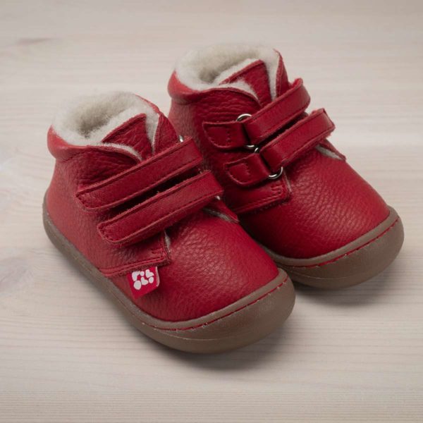 Pololo Nino Wollfutter Rot