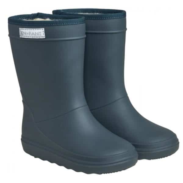 Pololo Gummistiefel EnFant gefüttert Blau 20-30