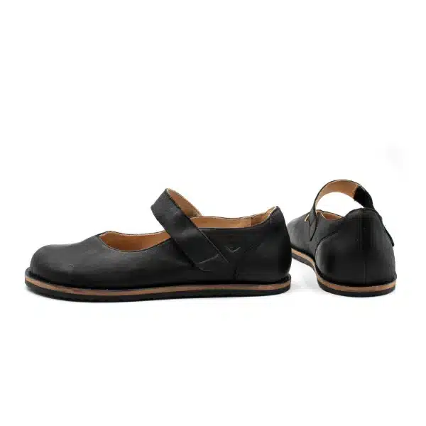 Pololo Barfußschuh Ballerina „Alma“ von Martin Natur – schwarz Zeitlich begrenztes Angebot