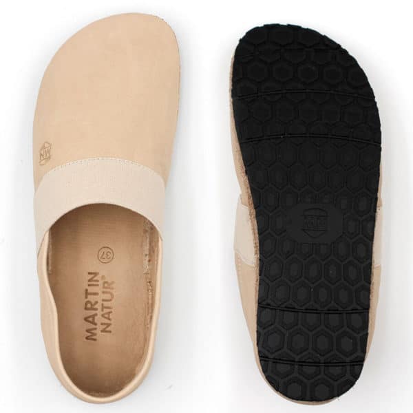 Pololo Barfußschuh für große Kinder und Erwachsene “MN-Apache” beige Neuheiten