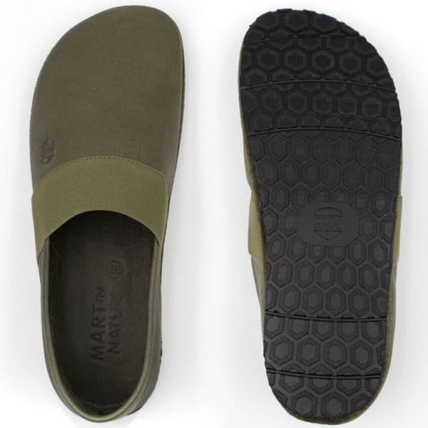 Pololo Barfußschuh für große Kinder und Erwachsene “MN-Apache” grün Saisonale Angebote