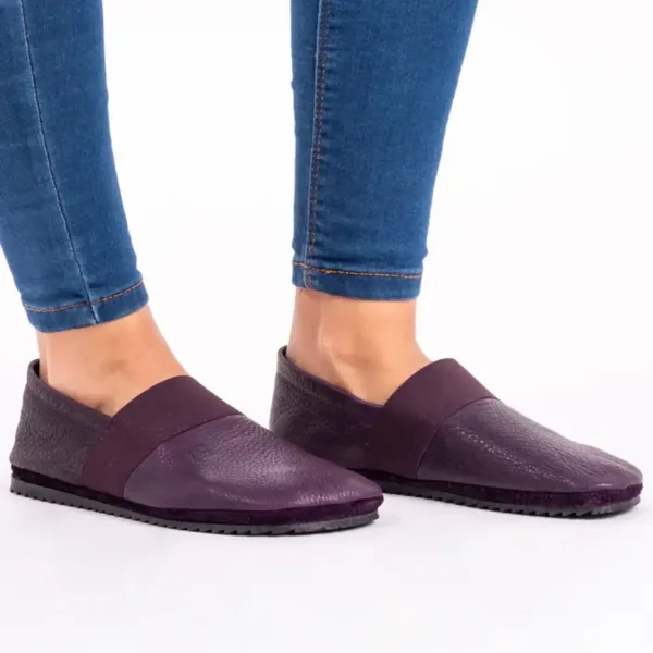 Pololo Barfußschuh für große Kinder und Erwachsene “MN-Apache” lila Räumungsverkauf