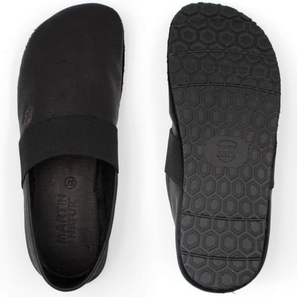 Pololo Barfußschuh für große Kinder und Erwachsene “MN-Apache” schwarz Kauf eins, bekomm eins gratis