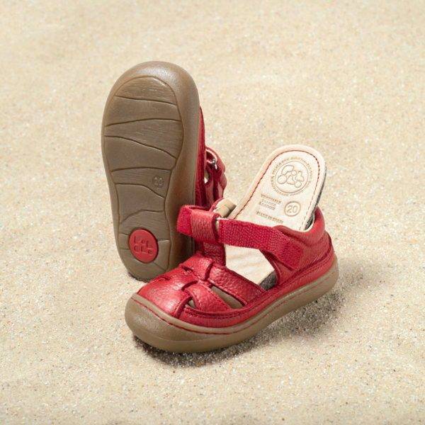 Pololo Sandale Verano Rot Super Sparpreis