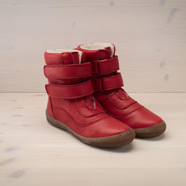 Pololo Sierra Wollfutter Rot