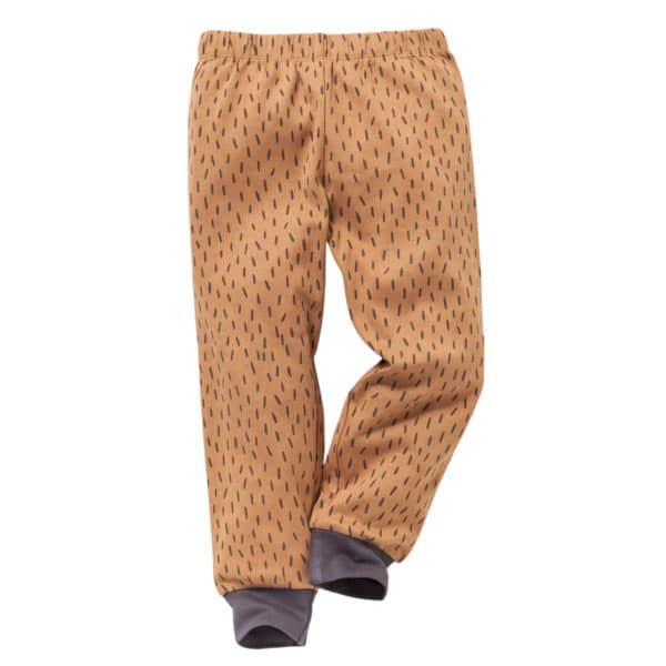 Pololo People Wear Organic Langarm-Pyjama “Grizzlybär”, braun/bedruckt, Baumwolle (Bio) (Kopie) Schlussverkauf