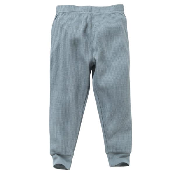 Pololo People Wear Organic Langarm-Pyjama “Pinguin”, blau/bedruckt, aus 100% Baumwolle (Bio) Fabrik Onlineshop