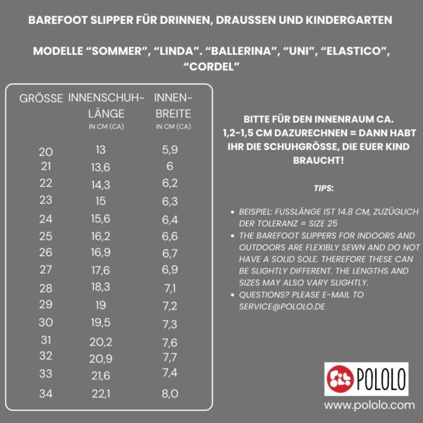Pololo Barfußhausschuh Leder Gelb mit Kordelstopper Exklusivangebot