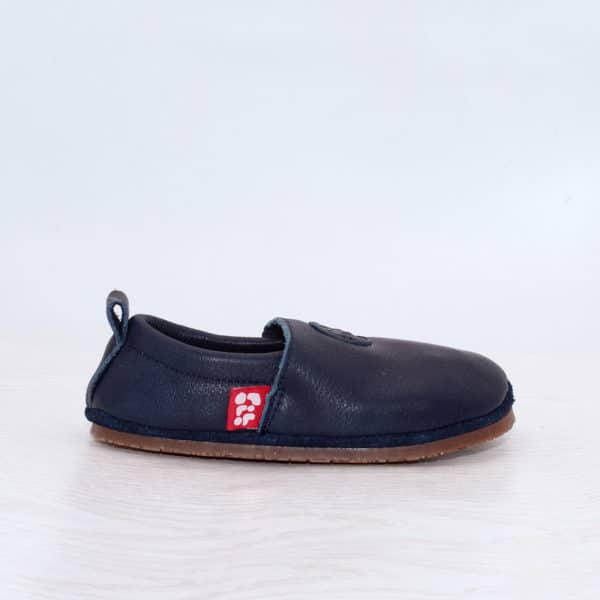 Pololo Barfußschuh Uni Leder Blau VIP-Rabatte