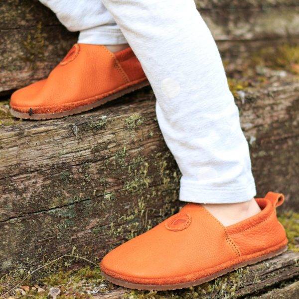 Pololo Barfußschuh Uni Leder Hellbraun Wochenangebot