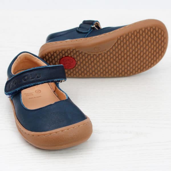 Pololo Barfuß Ballerina Blau Nur für heute
