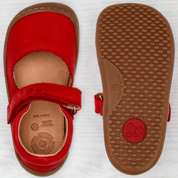 Pololo Barfuß Ballerina Rot Discount Store für neue Produkte