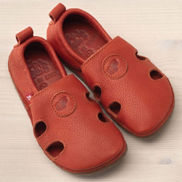 Pololo Barfuß Sandale “Sommer” Orange