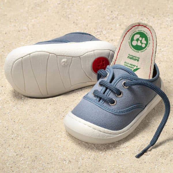 Pololo “Pepe” Baumwoll-Sneaker grau Blitzverkäufe
