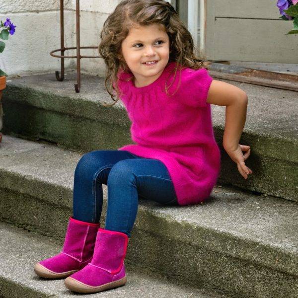 Pololo Winterstiefel “Toledo” 20-27 in Pink Tägliche Deals
