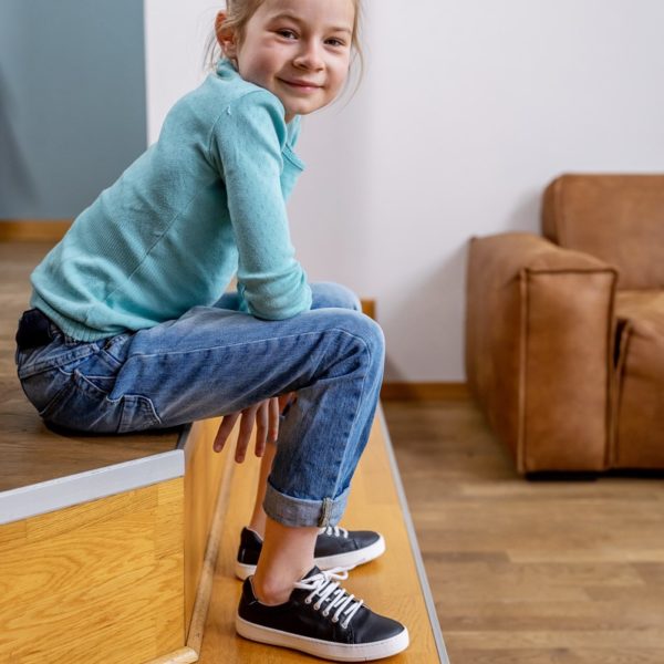 Pololo Veganer Kaktus Sneaker Schwarz Maxi 24-34 Begrenzte Freigabe
