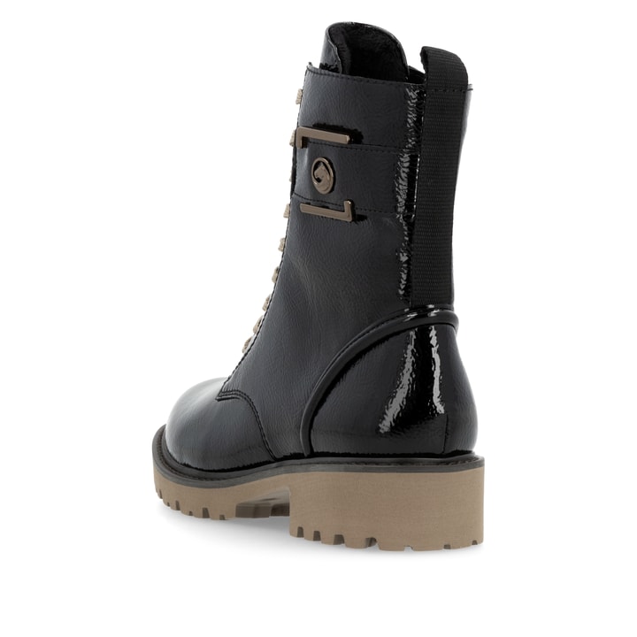 Remonte Artikelnummer D8663-00 remonte Damen Biker Boots glanzschwarz Bestseller