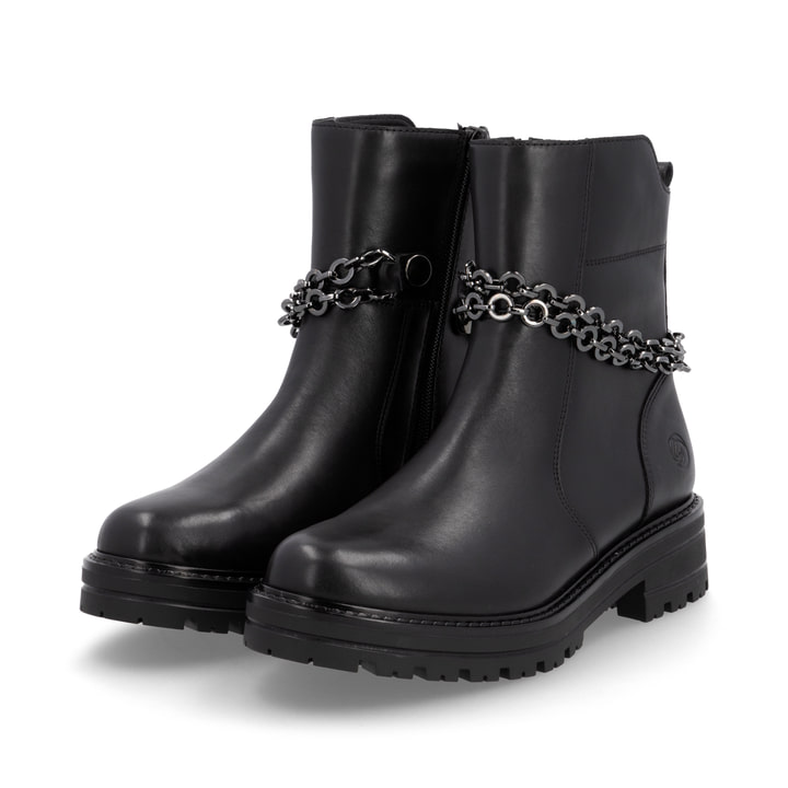 Remonte Artikelnummer D2285-00 remonte Damen Biker Boots nachtschwarz Sonderangebote