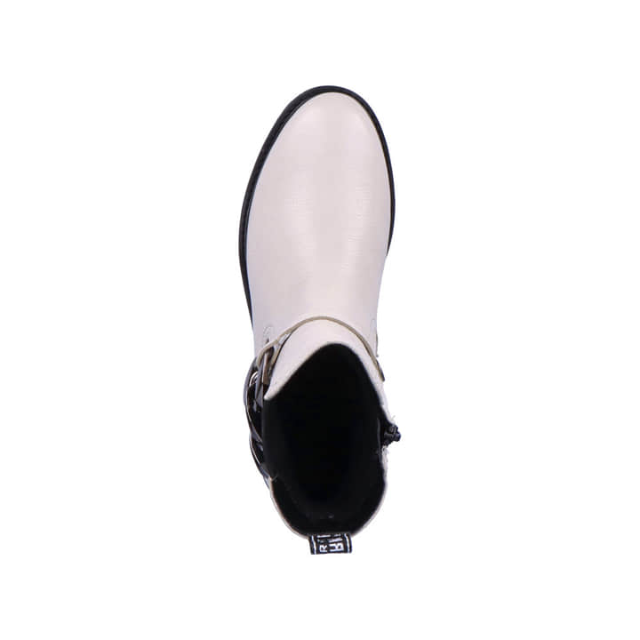 Remonte Artikelnummer D8695-80 remonte Damen Chelsea Boots perlweiß-schwarz Letzte 2 Tage