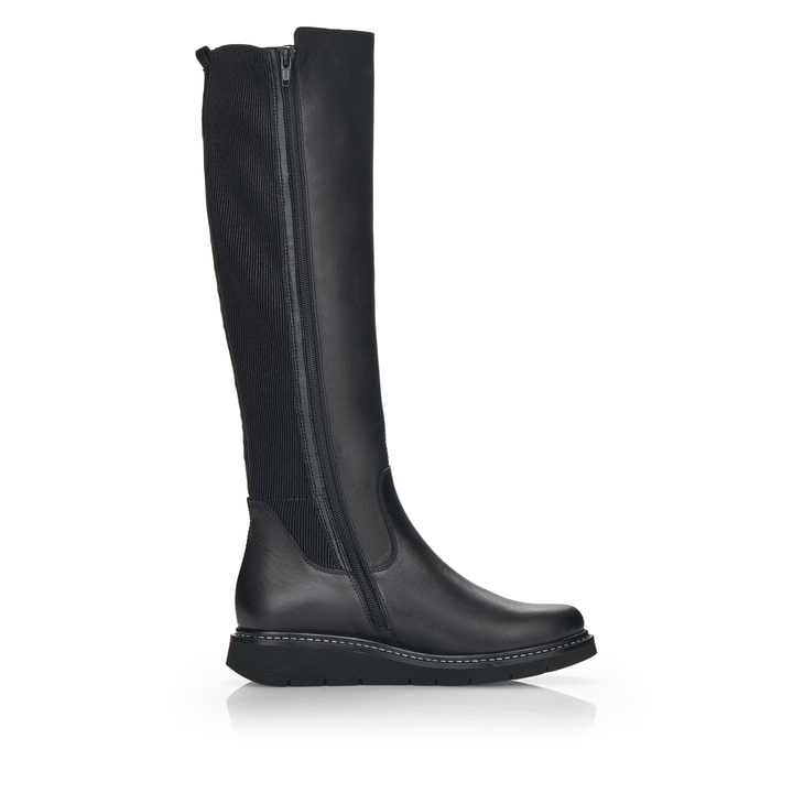 Remonte Artikelnummer D3975-01 remonte Damen Hochschaftstiefel tiefschwarz Letzter Tag