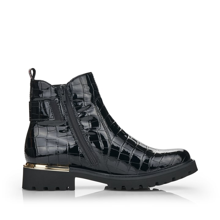 Remonte Artikelnummer D8684-02 remonte Damen Chelsea Boots lackschwarz Zeitbegrenzte Promotion