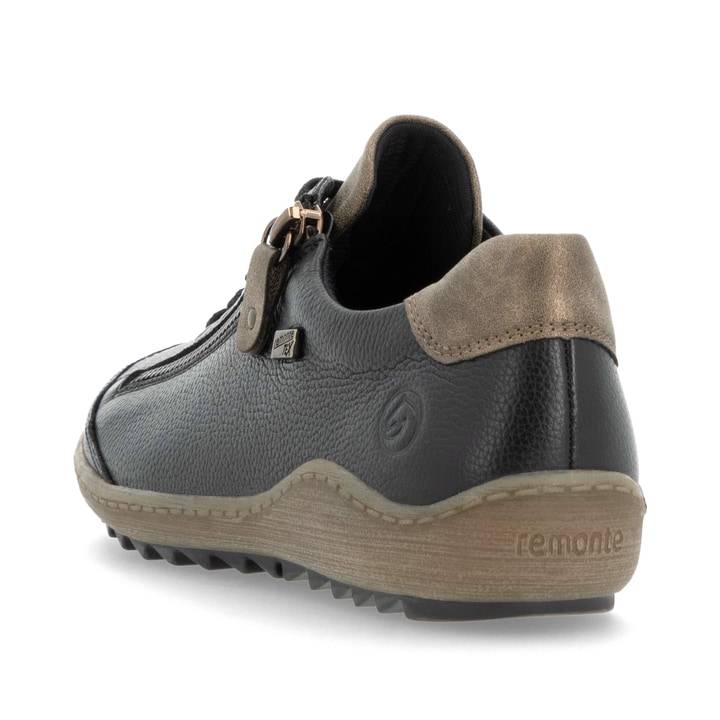 Remonte Artikelnummer R1402-08 remonte Damen Schnürschuhe urbanschwarz-zimtbraun Riesige Rabatte