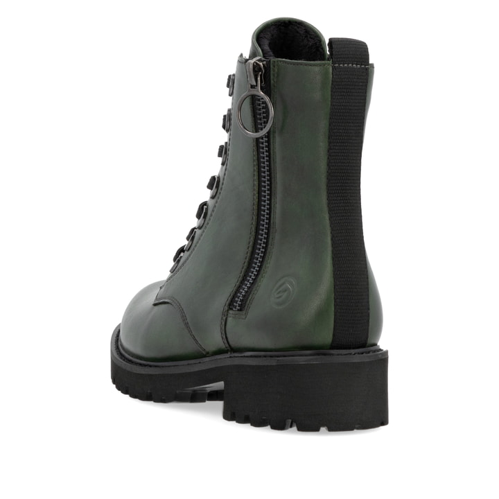Remonte Artikelnummer D8671-55 remonte Damen Schnürstiefel waldgrün 50% Rabatt mit kostenlosem Versand