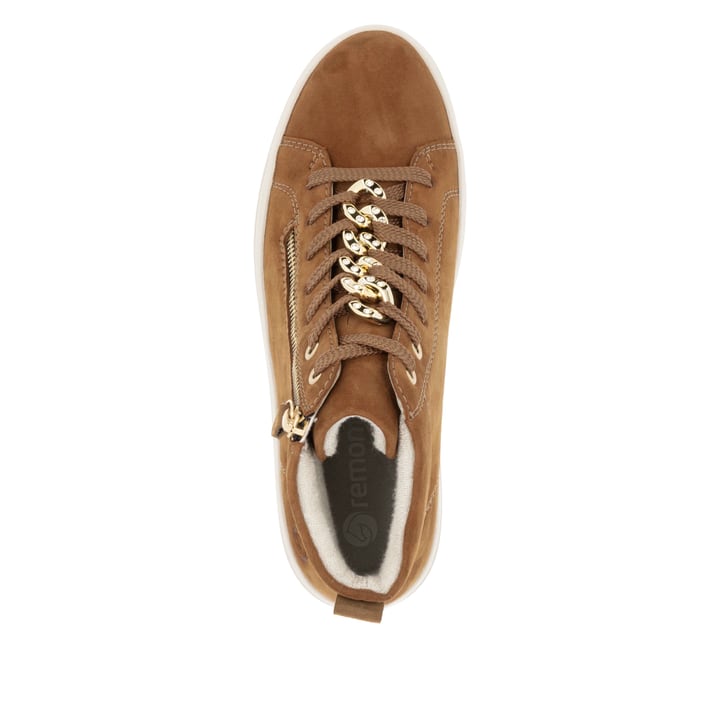 Remonte Artikelnummer D1C70-22 remonte Damen Sneaker haselnussbraun Clearance-Verkauf