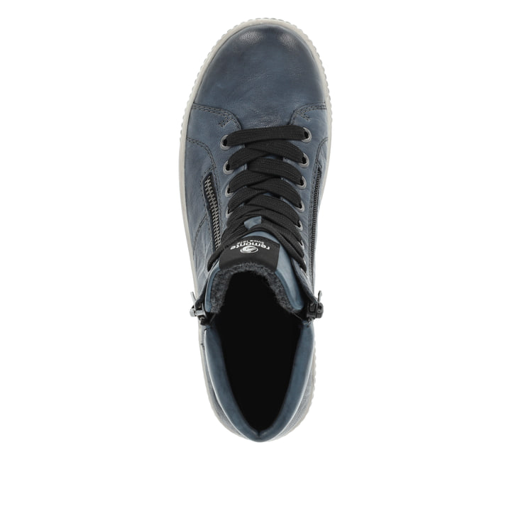 Remonte Artikelnummer D0772-14 remonte Damen Schnürschuhe ozeanblau Fabrikladen