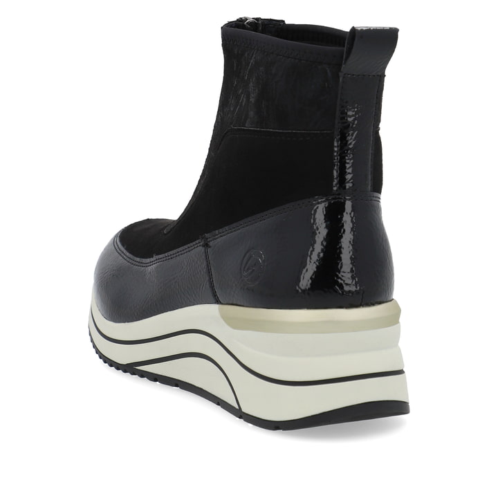 Remonte Artikelnummer D0T71-01 remonte Damen Kurzstiefel nachtschwarz Begrenzt auf 3 Tage
