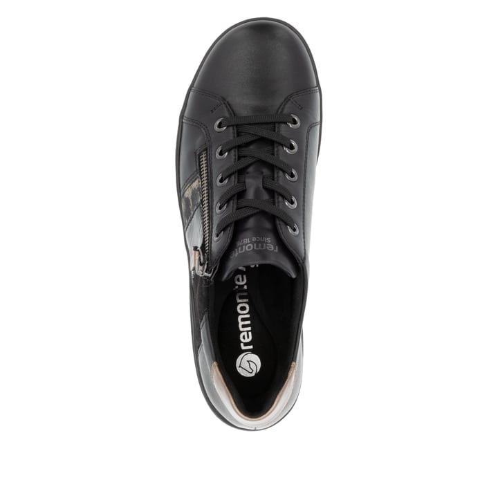Remonte Artikelnummer D1E00-03 remonte Damen Schnürschuhe asphaltschwarz Im Verkauf