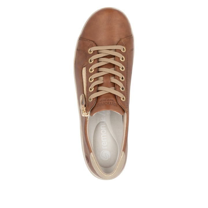Remonte Artikelnummer D1E03-24 remonte Damen Schnürschuhe holzbraun zollfrei