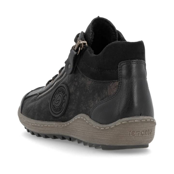 Remonte Artikelnummer R1477-90 remonte Damen Schnürschuhe braunschwarz im Angebot