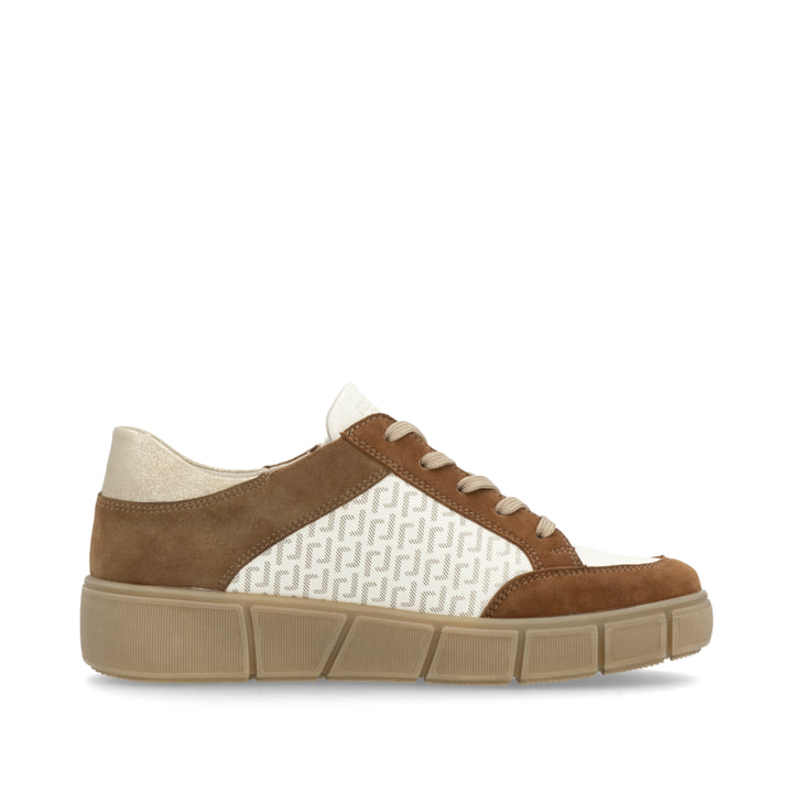 Remonte Artikelnummer D1T00-60 remonte Damen Sneaker hellbeige-noisette Schlussverkauf