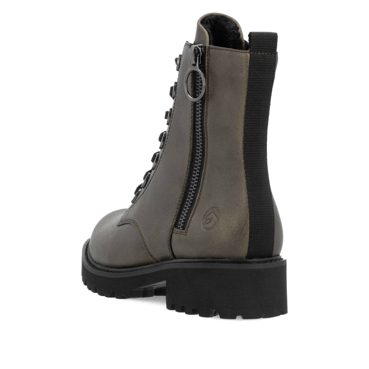 Remonte Artikelnummer D8671-92 remonte Damen Schnürstiefel metallicbraun Limitierter Zeitrabatt
