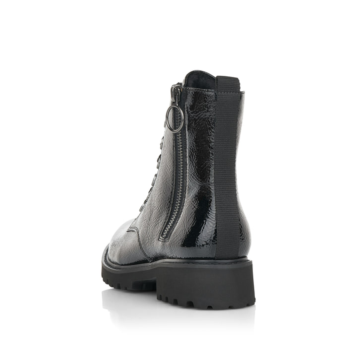 Remonte Artikelnummer D8671-02 remonte Damen Schnürstiefel mattschwarz Versandkostenfrei