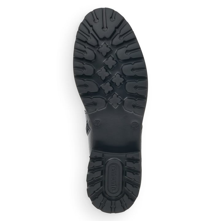 Remonte Artikelnummer D8671-02 remonte Damen Schnürstiefel mattschwarz Versandkostenfrei