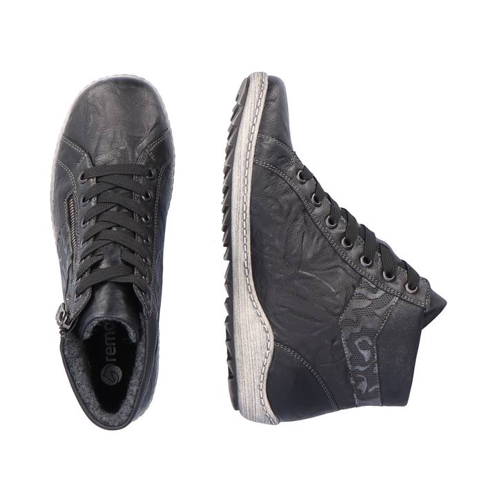 Remonte Artikelnummer R1484-02 remonte Damen Schnürschuhe graphitschwarz Flash Sale