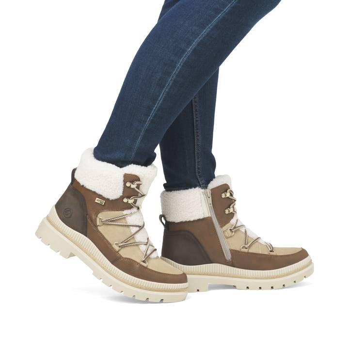 Remonte Artikelnummer D0C80-22 remonte Damen Schnürstiefel holzbraun Cyber Monday