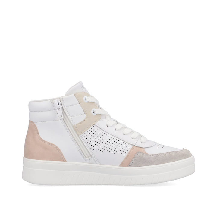Remonte Artikelnummer D0J70-80 remonte Damen Sneaker macciatoweiß-altrosa-beige Muttertagsangebot