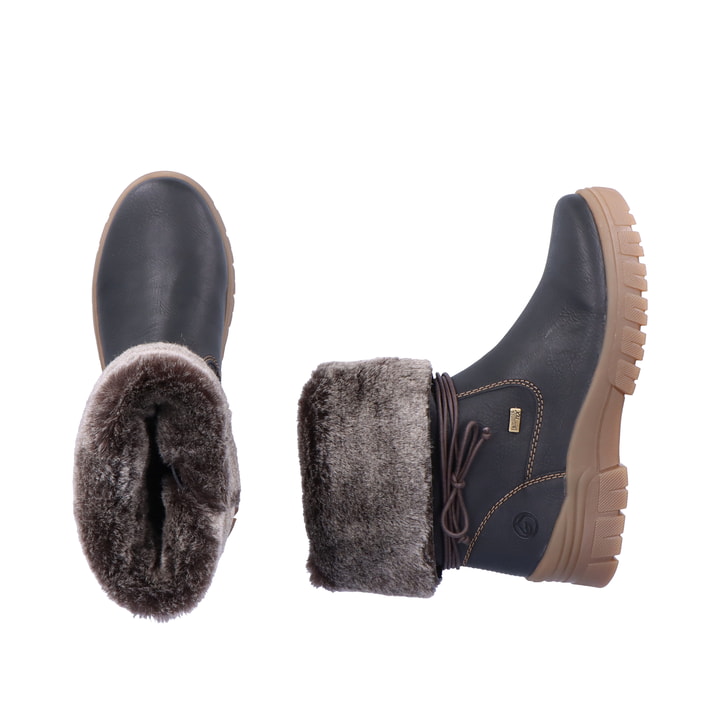 Remonte Artikelnummer D0E70-01 remonte Damen Kurzstiefel tiefschwarz Valentinstagsangebot