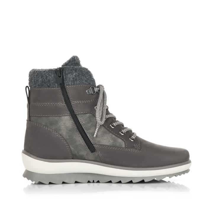 Remonte Artikelnummer R8477-45 remonte Damen Schnürstiefel granitgrau Lagerräumung