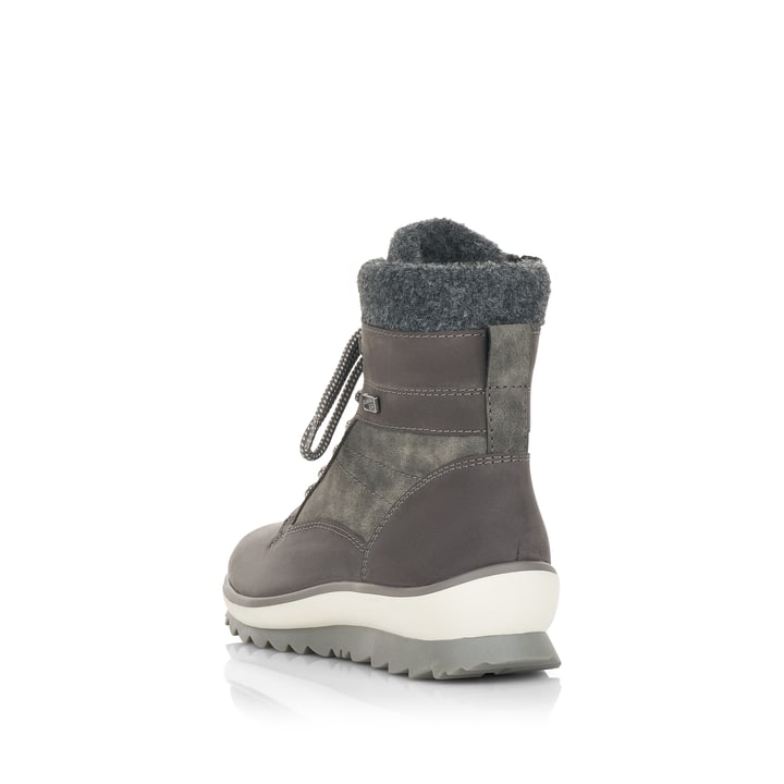 Remonte Artikelnummer R8477-45 remonte Damen Schnürstiefel granitgrau Lagerräumung