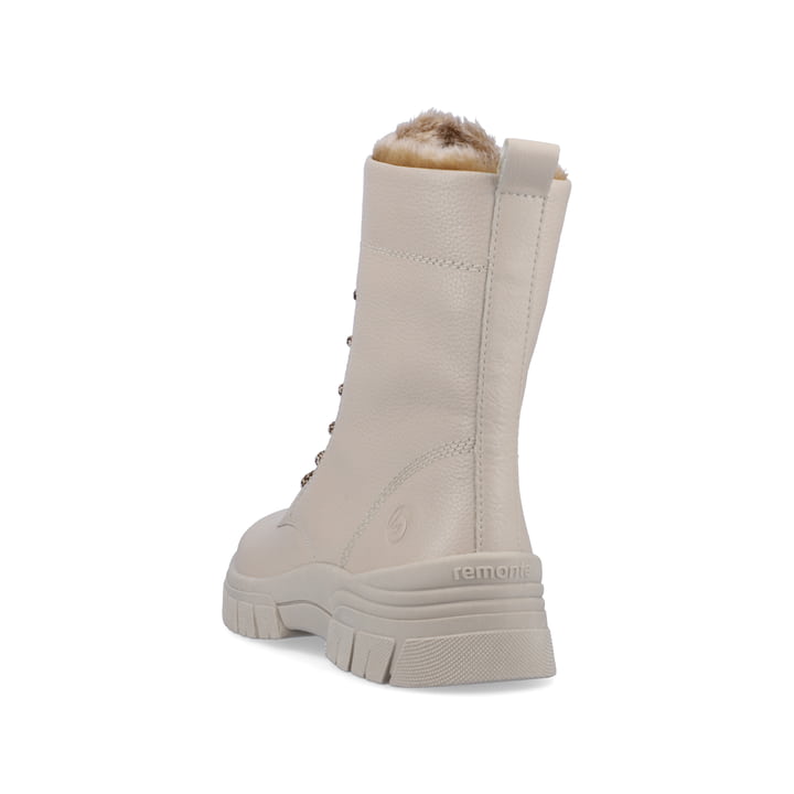 Remonte Artikelnummer D0E72-60 remonte Damen Schnürstiefel hellbeige Große Rabatte