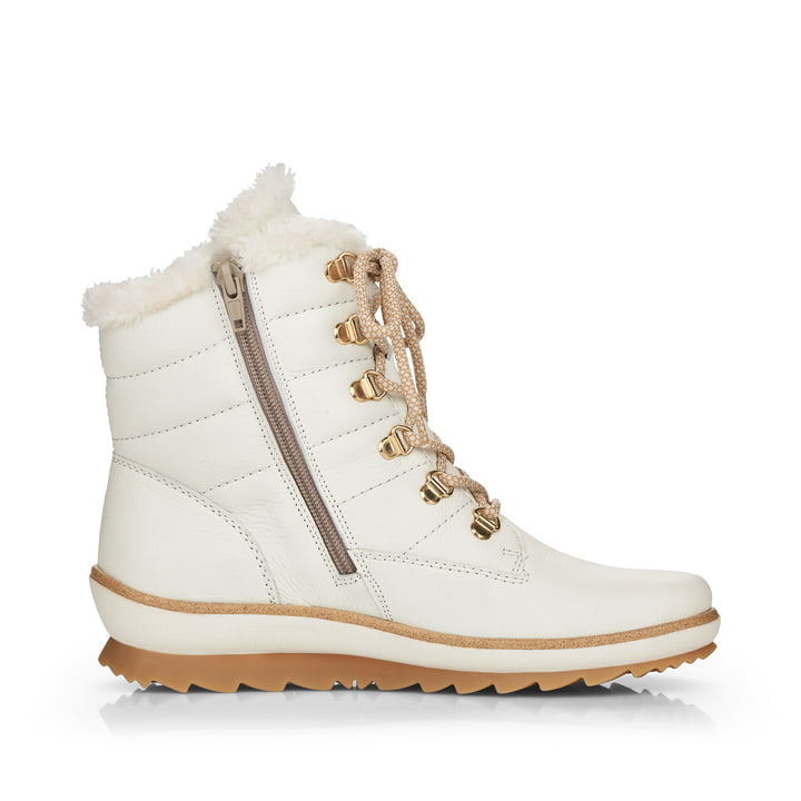 Remonte Artikelnummer R8480-80 remonte Damen Schnürstiefel schwanenweiß Neuheiten