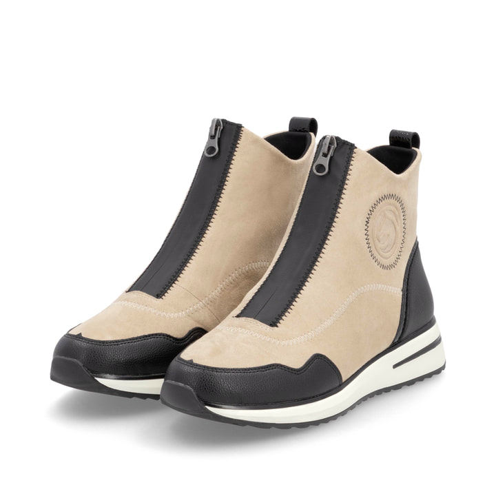 Remonte Artikelnummer D1G70-60 remonte Damen Kurzstiefel hellbeige