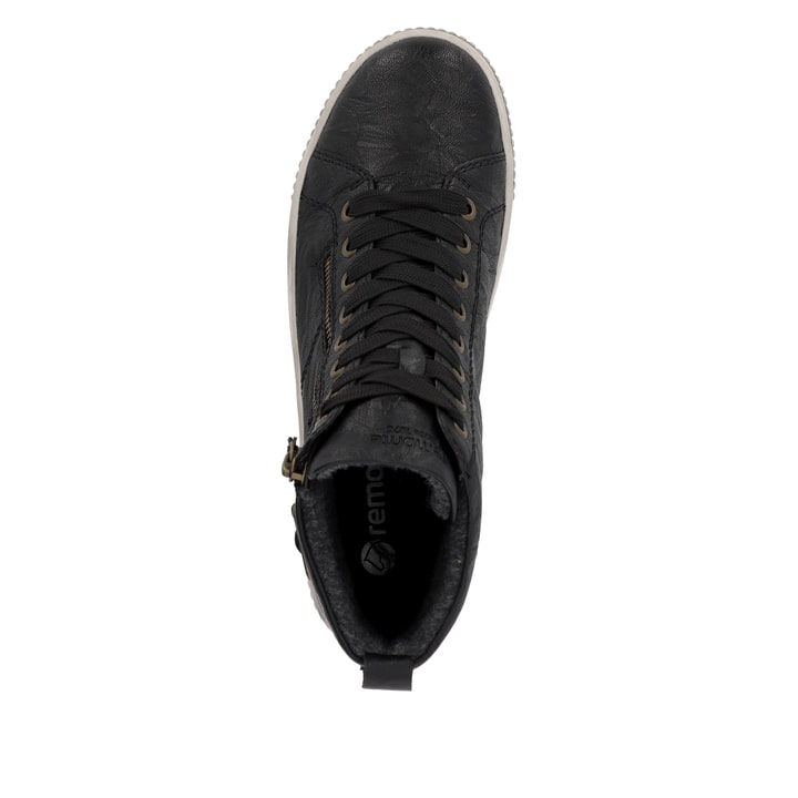 Remonte Artikelnummer D0777-01 remonte Damen Schnürschuhe tiefschwarz Tiefpreis